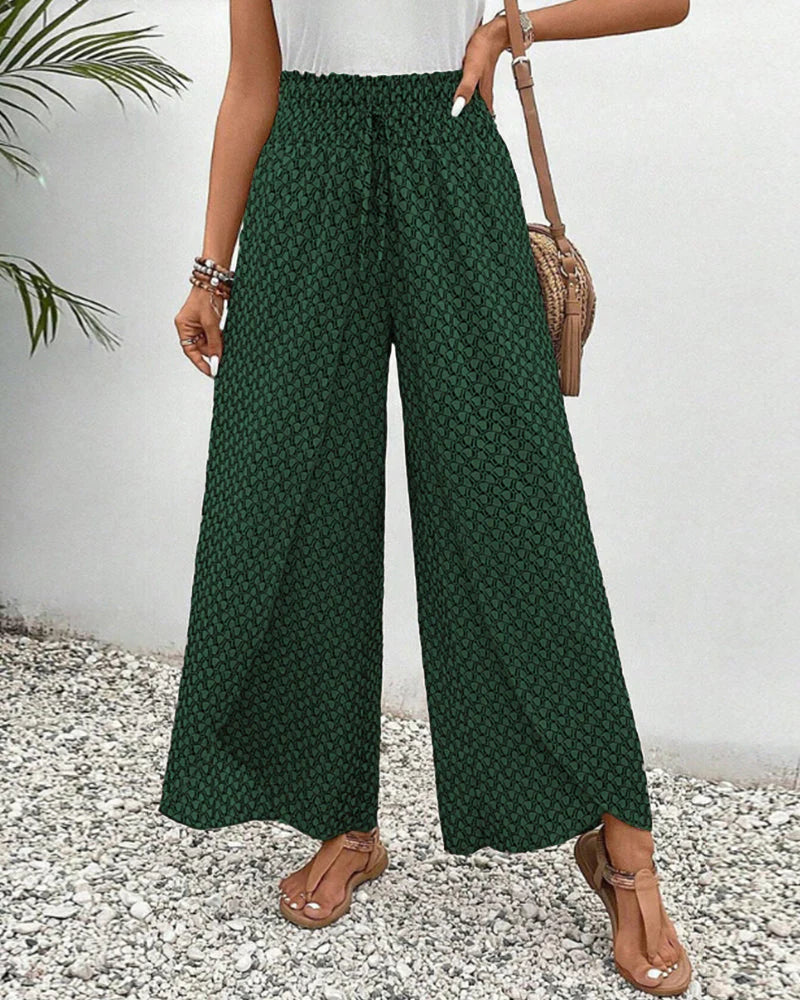 Mavilda | Elegante Broek met Brede Benen