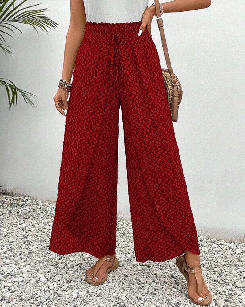 Mavilda | Elegante Broek met Brede Benen