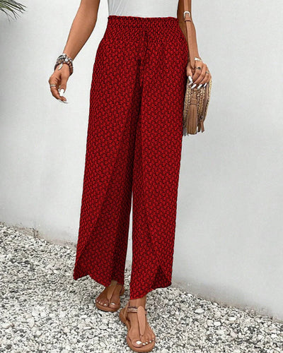 Mavilda | Elegante Broek met Brede Benen