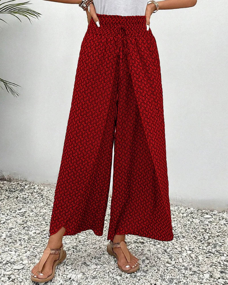 Mavilda | Elegante Broek met Brede Benen