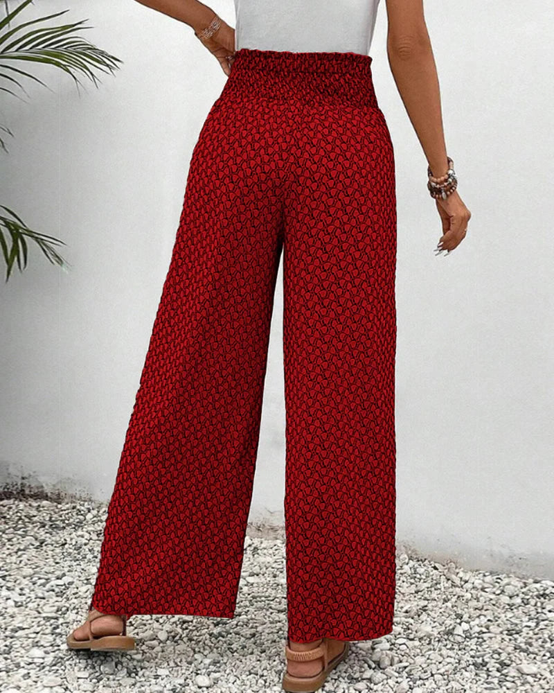 Mavilda | Elegante Broek met Brede Benen