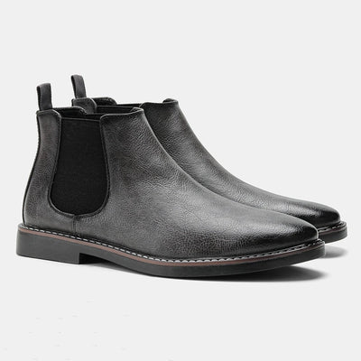 Wayne - Retro Cowhide Boots