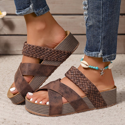 ROSETTA|Orthopedic Leather Sandals