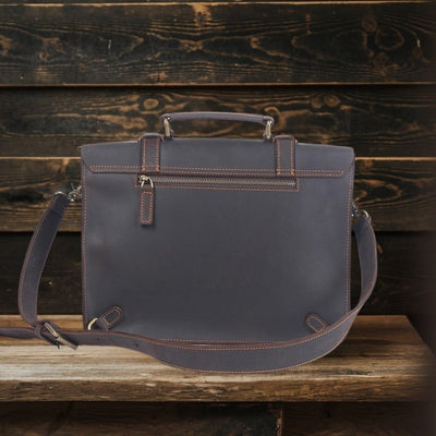 Jordan - Leather Courier Backpack