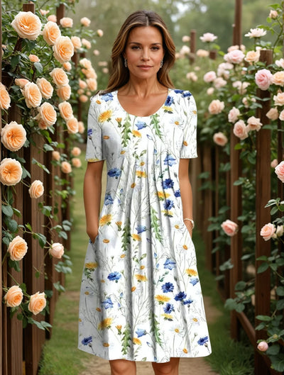 Lova™ | Elegant Floral Dress
