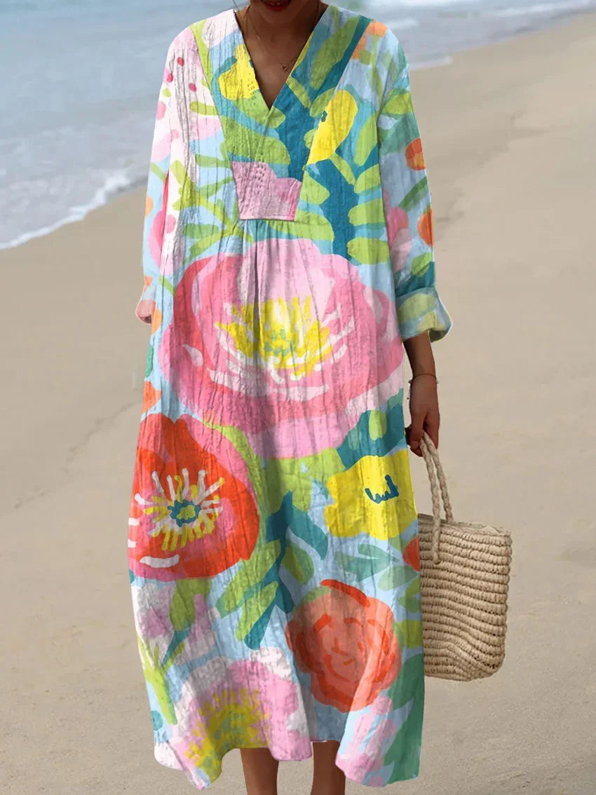 Art-Inspired Dress – Natural Beauty That Captivates the Eye