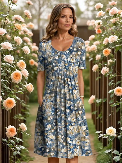 Lova™ | Elegant Floral Dress