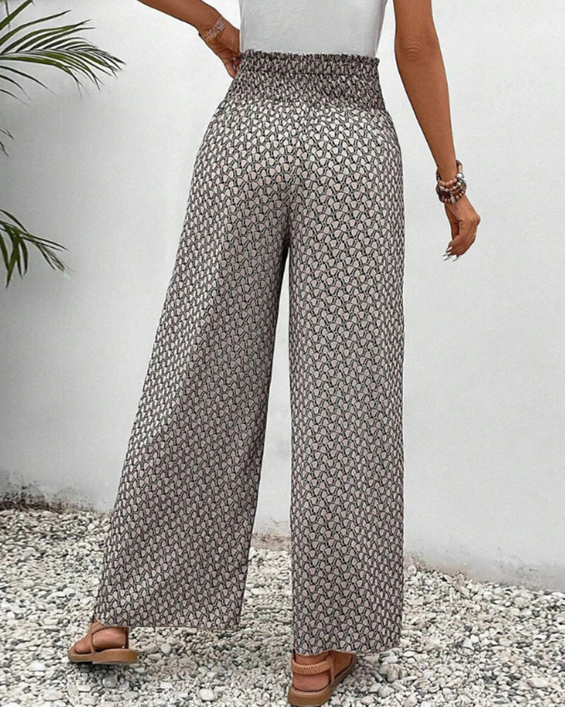 Mavilda | Elegante Broek met Brede Benen