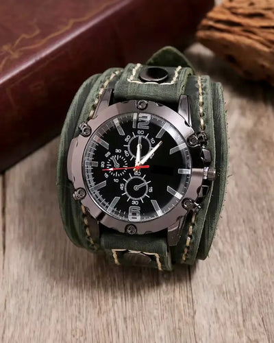 Irving - Vintage Leather Watch