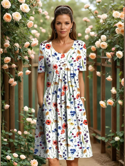 Lova™ | Elegant Floral Dress