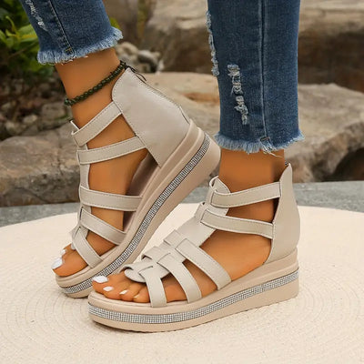 Capri Orthopedic Gladiator Sandals