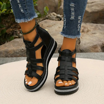 Capri Orthopedic Gladiator Sandals