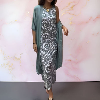Viola™ | Elegant Dress with Cardigan