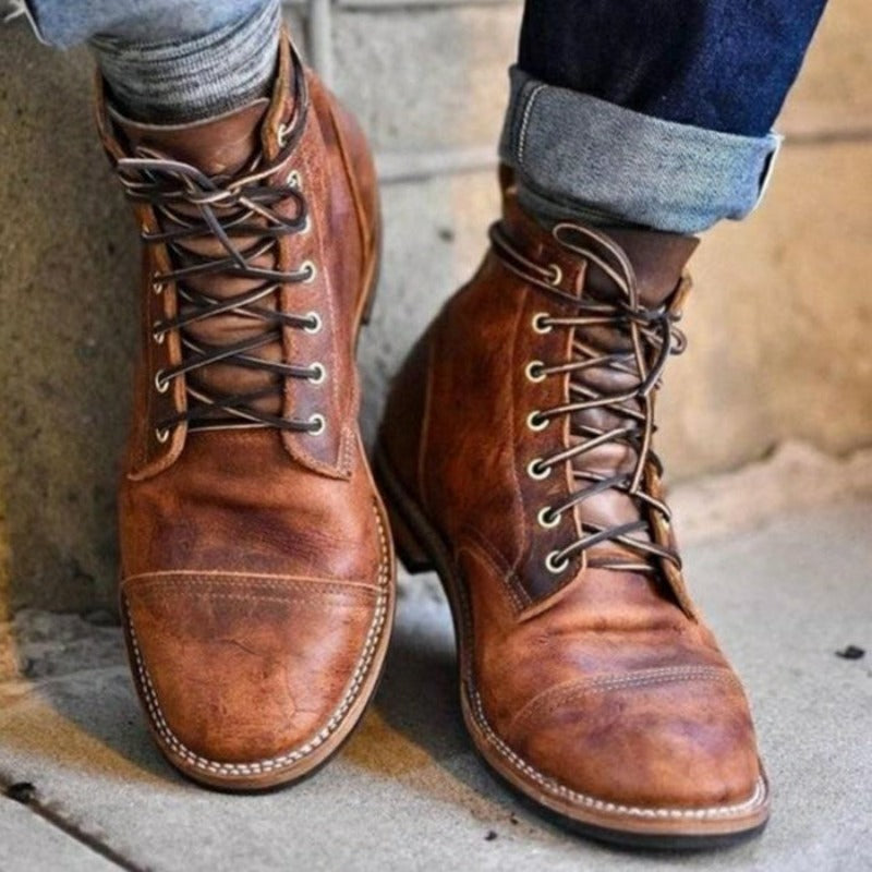 Jason - Premium Leather Boots