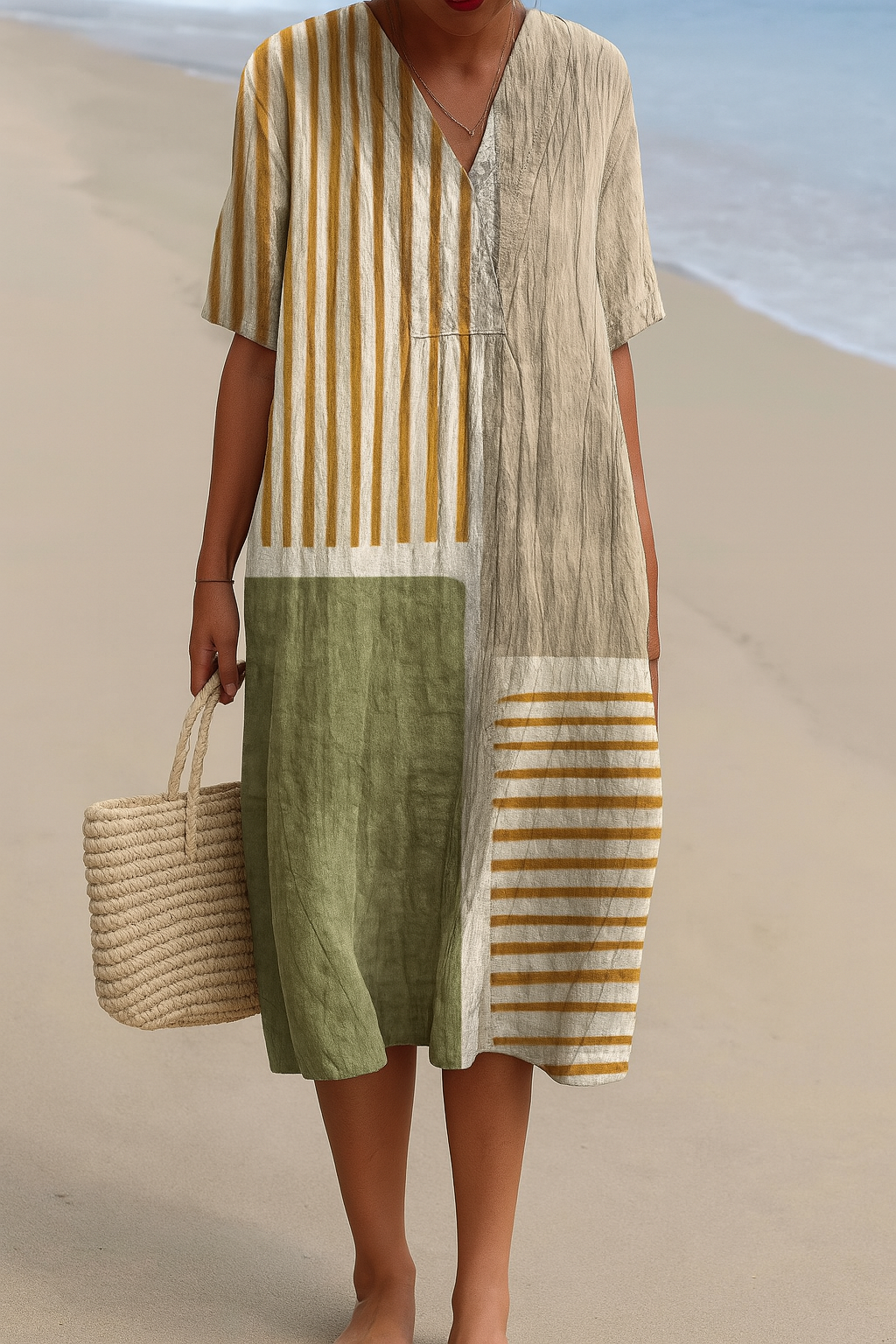 Artist-Inspired Dress – Natural Beauty That Captivates