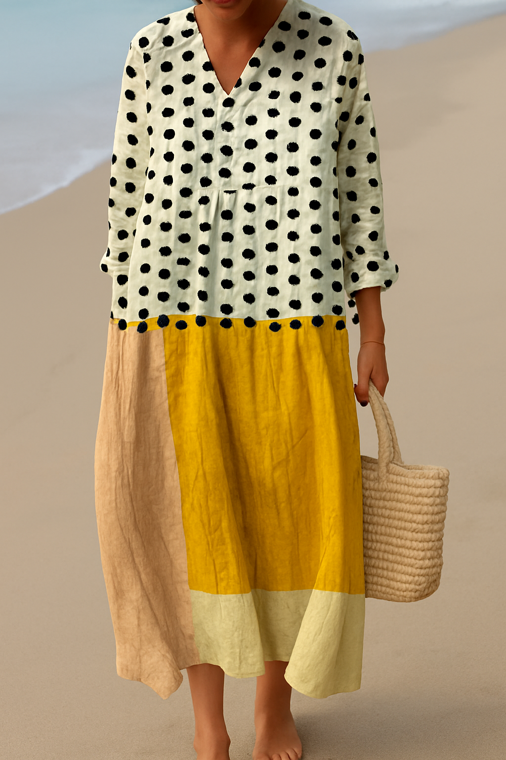 Art-Inspired Dress – Natural Beauty That Captivates Attention