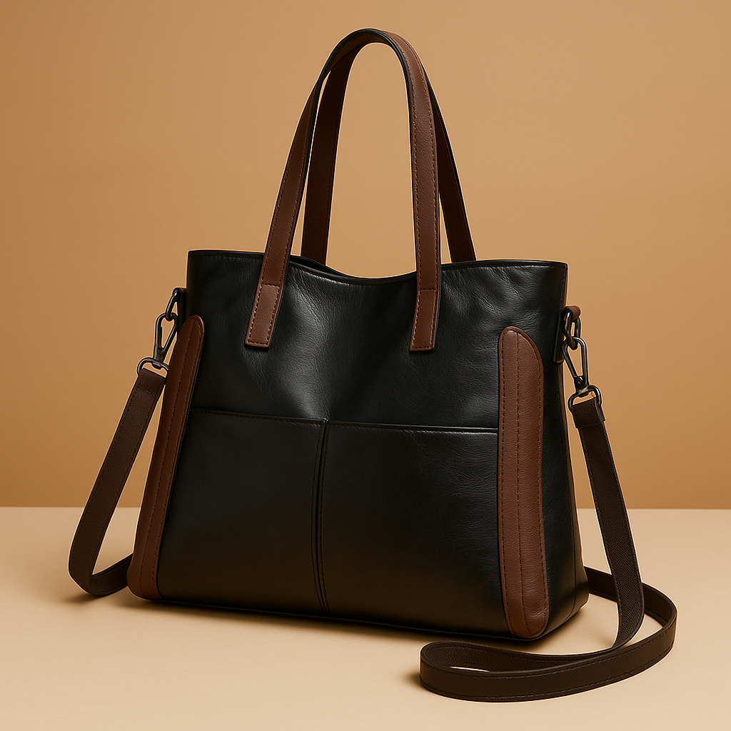 Indigo - Classic Leather Handbag