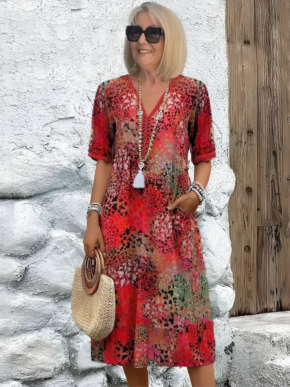 Sanne™ | Vibrant Dress