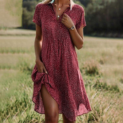 ESPERANZA | Vintage Floral Boho Dress