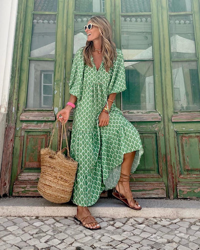 MAGDALENA | Boho Maxi Dress