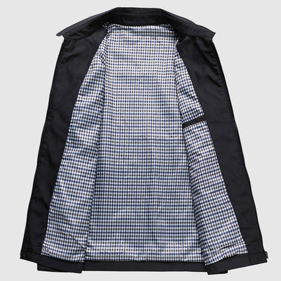 Sean- Solid Color Loose Lapel Jacket