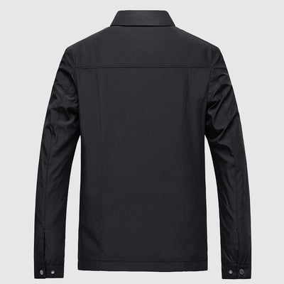 Sean- Solid Color Loose Lapel Jacket