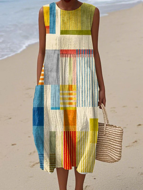 Art Summer Dress