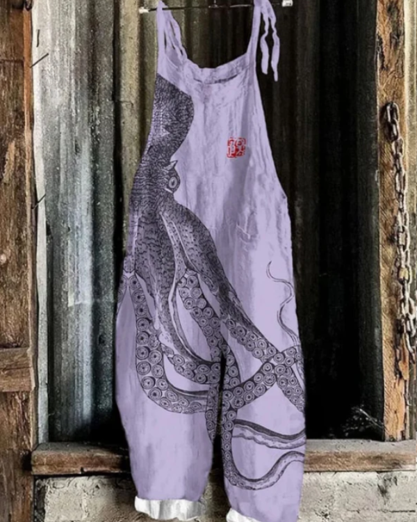Dames Overall - Elegante Wijdpijpen voor Comfort en Stijl