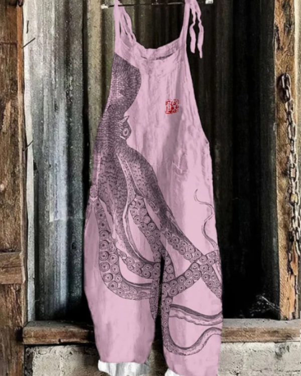 Dames Overall - Elegante Wijdpijpen voor Comfort en Stijl