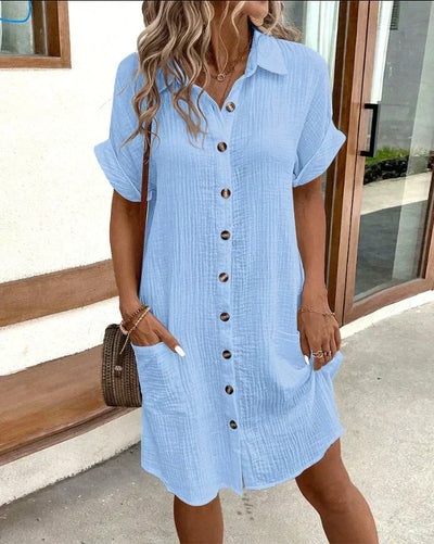Brooklyn – Cotton Polo Shirt Dress