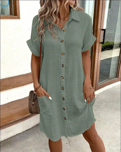 Brooklyn – Cotton Polo Shirt Dress