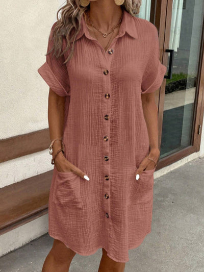 Brooklyn – Cotton Polo Shirt Dress