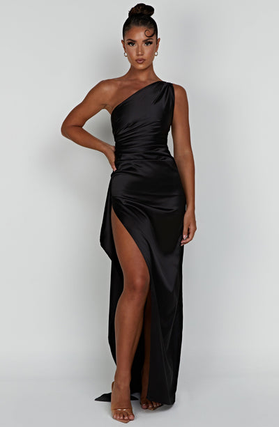 Sherrie - Backless Slit Maxi Dress