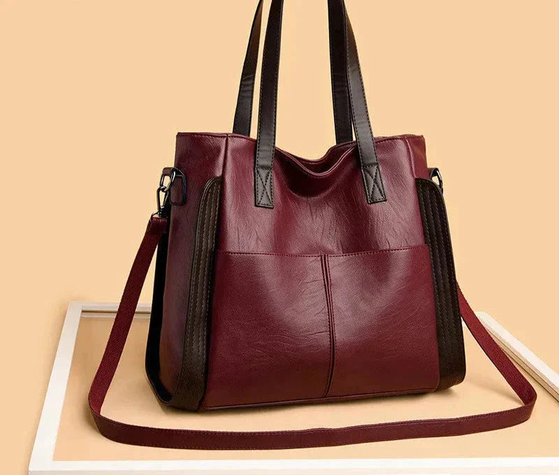 Indigo - Classic Leather Handbag