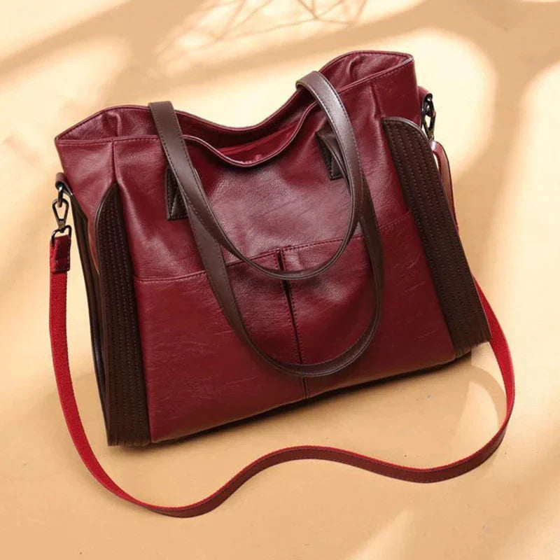 Indigo - Classic Leather Handbag