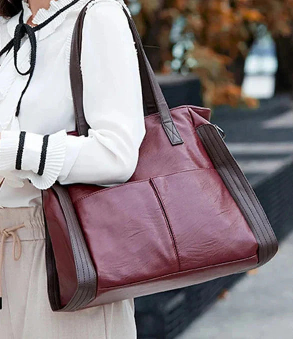 Indigo - Classic Leather Handbag