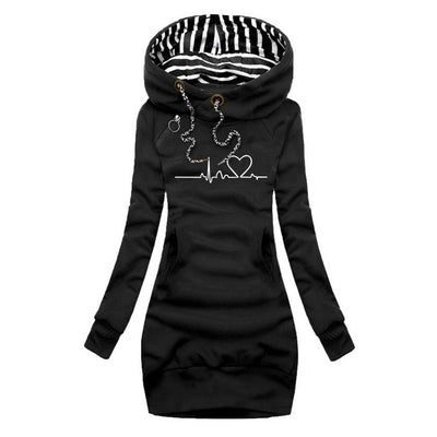 Carina | Knitted Vest with Heart Pattern