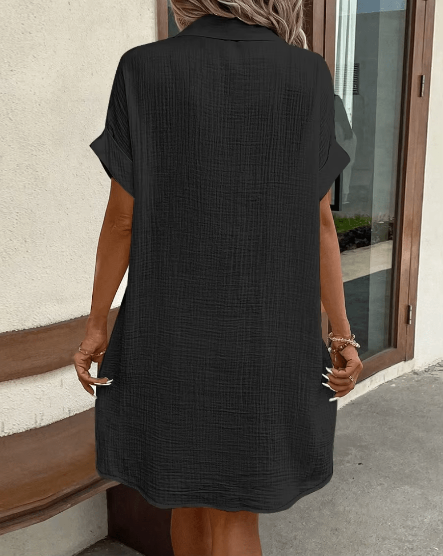 Linnéa™ | Casual and airy midi dress for warm summer days