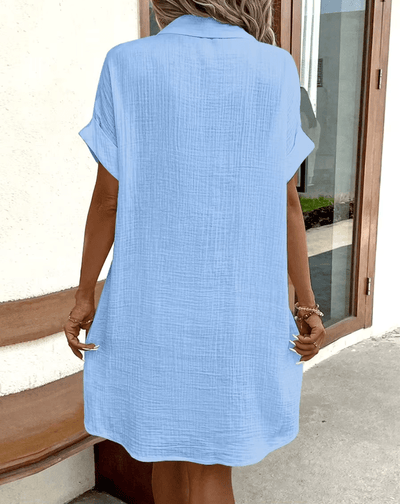 Linnéa™ | Casual and airy midi dress for warm summer days