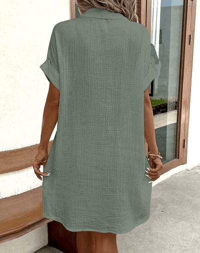 Linnéa™ | Casual and airy midi dress for warm summer days