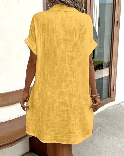 Linnéa™ | Casual and airy midi dress for warm summer days