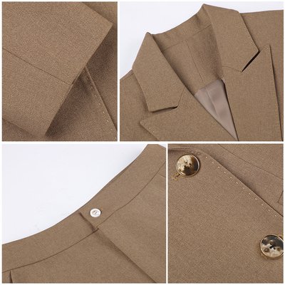 Eleanor - Classic Blazer with Matching Pants Set