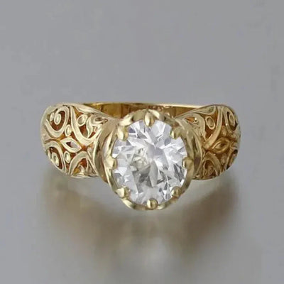 Joanna – Elegant White Zirconia Ring