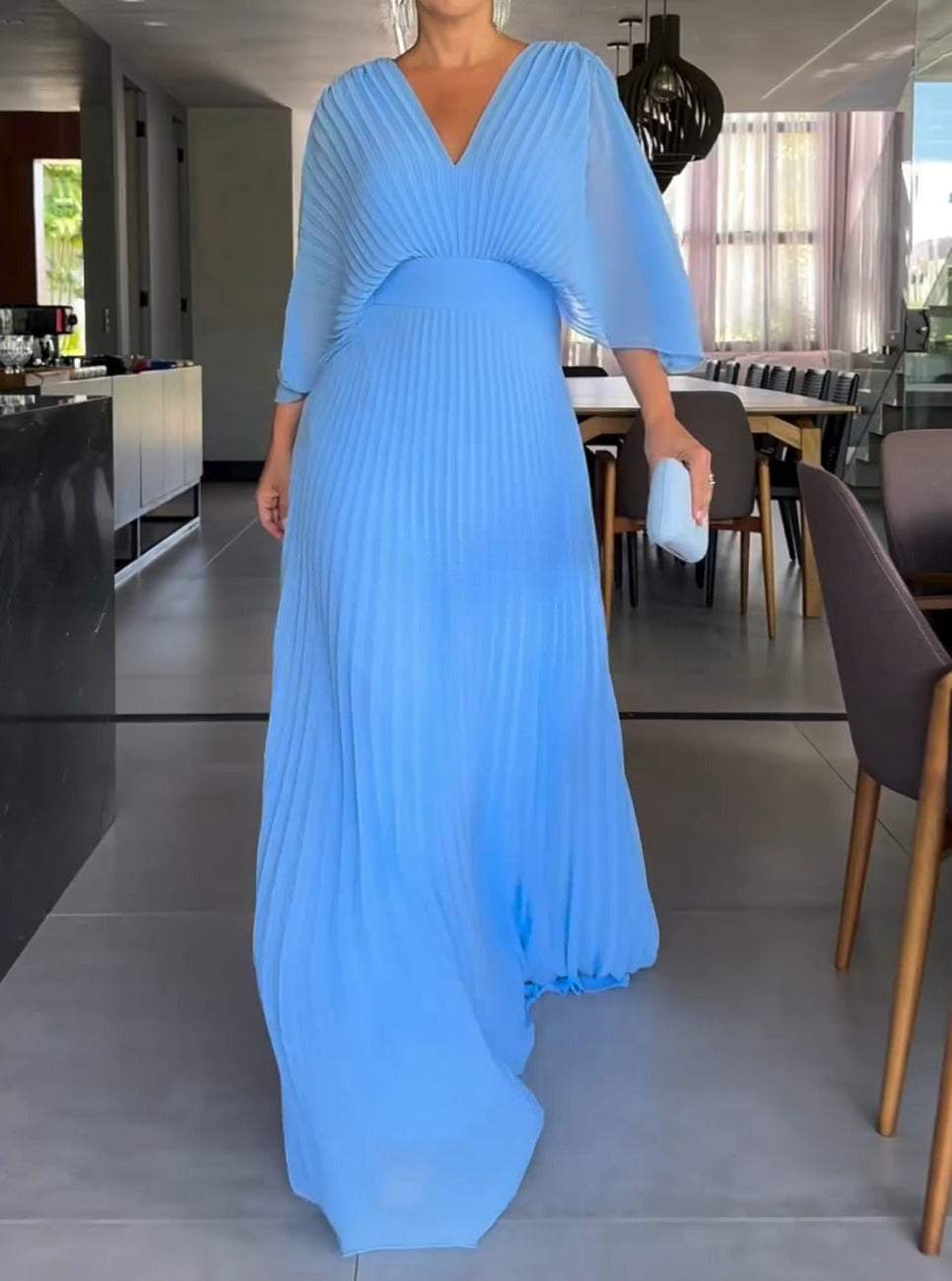 Genesis - Pleated Maxi Dress