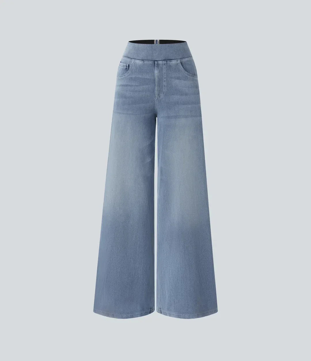 Evie | Comfortabele hoge taille broek met elastiek