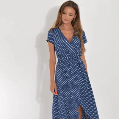 Rolien™ | Elegant V-neck Dress