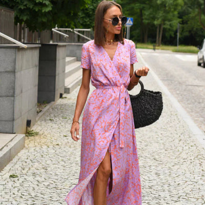 Rolien™ | Elegant V-neck Dress