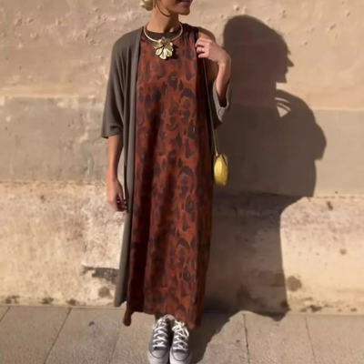 Viola™ | Elegant Dress with Cardigan